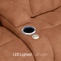 Grenada Italian Leather FRONTROW Theater Seating® Home Theater Seating