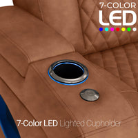 Anthem LT HeatZeroᵀᴹ Italian Leather Home Theater Sofa