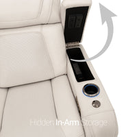 Endeavour HeatZeroᵀᴹ Italian Leather Home Theater Sofa