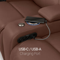 Equinox CoolZeroᵀᴹ Italian Leather BACKROW Theater Seating®