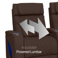 Luminis LT HeatZeroᵀᴹ Wedge Console Home Theater Seating