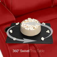 Seatcraft Colosseum Big & Tall Home Theater Loveseat