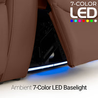 Virtuoso Zero Gravity Home Theater Seating with Heat & Massage
