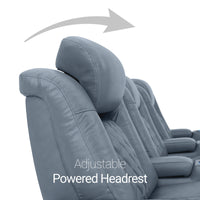 Diamante Chaise CoolZeroᵀᴹ Italian Leather Home Theater Seating