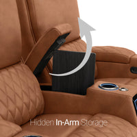 Apex CoolZeroᵀᴹ Italian Leather Home Theater Seats