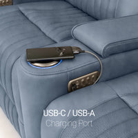 Valore Zero Gravity Home Theater Seating with Heat & Massage