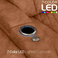 Diamante CoolZeroᵀᴹ Italian Leather BACKROW Theater Seating®