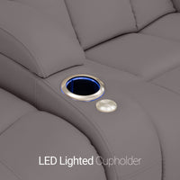 Grenada Italian Leather BACKROW Theater Seating®