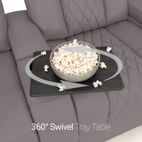 Diamante CoolZeroᵀᴹ Italian Leather BACKROW Theater Seating®