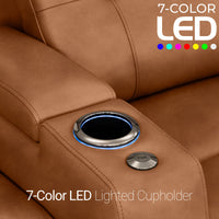 Kodiak CoolZeroᵀᴹ Italian Leather Home Theater Seating