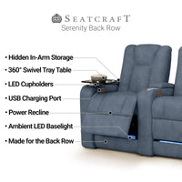 Serenity Leather BACKROW Home Theater Seating®