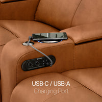 Monterey CoolZeroᵀᴹ Italian Leather Home Theater Seating