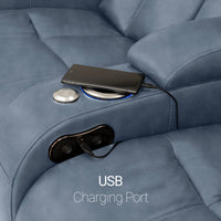 Grenada Italian Leather Home Theater Seating