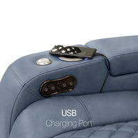 Seatcraft Anthem Sofa & Loveseat Italian Leather, Powered Headrest, Power Recline