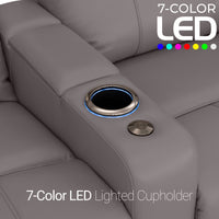 Monterey CoolZeroᵀᴹ Italian Leather BACKROW Theater Seating®