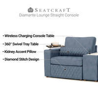 Diamante Modular Home Theater Sofa Console Table