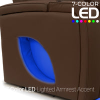Luminis 365 Top Grain Leather Home Theater Seating