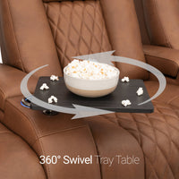Diamante Italian Leather Zero Gravity Home Theater Seating