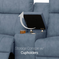 Seatcraft Octavius Big & Tall Home Theater Loveseat