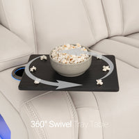 Endeavour HeatZeroᵀᴹ Italian Leather Home Theater Sofa