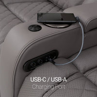 Luminis 365 Top Grain Leather Home Theater Seating