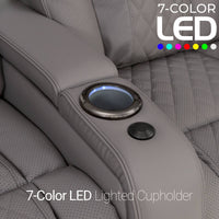 Luminis 365 Top Grain Leather Home Theater Seating