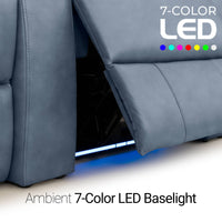 Kodiak CoolZeroᵀᴹ Italian Leather Home Theater Seating