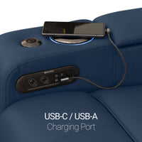 Monterey CoolZeroᵀᴹ Italian Leather BACKROW Theater Seating®