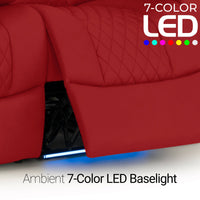 Anthem LT HeatZeroᵀᴹ Italian Leather Home Theater Sofa