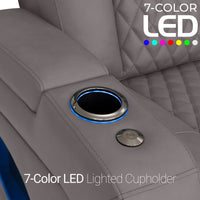 Anthem LT HeatZeroᵀᴹ Italian Leather Home Theater Sofa