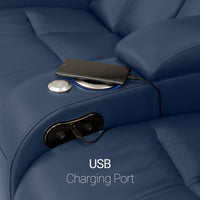 Grenada Italian Leather Home Theater Seating