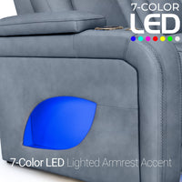 Endeavour HeatZeroᵀᴹ Italian Leather Home Theater Loveseat