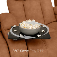 Grenada Italian Leather BACKROW Theater Seating®