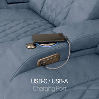 Virtuoso Zero Gravity Home Theater Seating with Heat & Massage