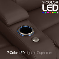 Equinox CoolZeroᵀᴹ Italian Leather BACKROW Theater Seating®