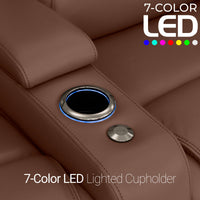 Equinox CoolZeroᵀᴹ Italian Leather Home Theater Seating