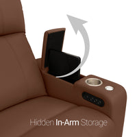 Seatcraft Octavius Big & Tall Home Theater Loveseat
