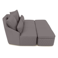 Seatcraft Diamante Cuddle Couch w/ Ottoman Home Theater Furniture