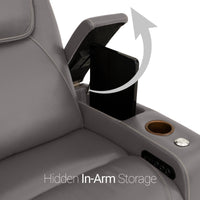 Seatcraft Colosseum Big & Tall Home Theater Sofa