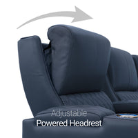 Apex Chaise CoolZeroᵀᴹ Italian Leather Home Theater Seating