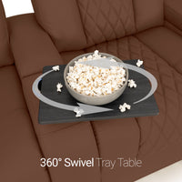 Diamante CoolZeroᵀᴹ Italian Leather BACKROW Theater Seating®