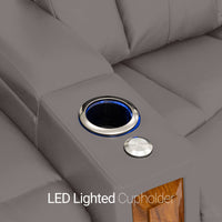 Monaco Italian Leather Home Theater Seating