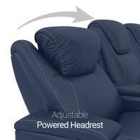 Pantheon Italian Leather Big & Tall Home Theater Seating