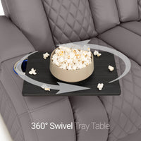 Seatcraft Anthem Sofa & Loveseat Italian Leather, Powered Headrest, Power Recline