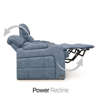 Kodiak Chaise CoolZeroᵀᴹ Italian Leather Home Theater Seating
