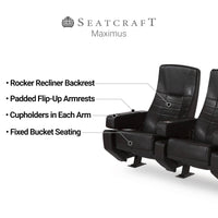 Seatcraft Maximus Vinyl, Black or Red