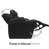 Grenada Italian Leather Home Theater Seating