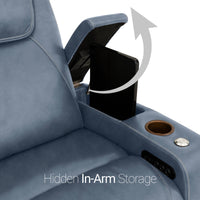 Seatcraft Colosseum Big & Tall Home Theater Sofa