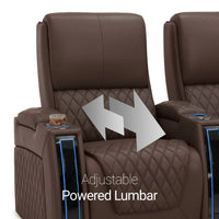 Apex CoolZeroᵀᴹ Italian Leather Home Theater Seats