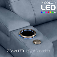 Kodiak Chaise CoolZeroᵀᴹ Italian Leather Home Theater Seating